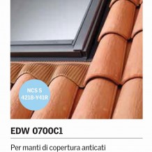 EDW 0700C1 - Raccordo con grembialina coppo antico
